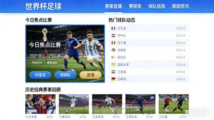 2026世界杯直播平台更新 2026世界杯直播平台更新